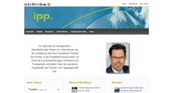 Desktop Screenshot of ipp-nbg.de